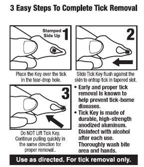 Original Tick Key Tick Removal Device