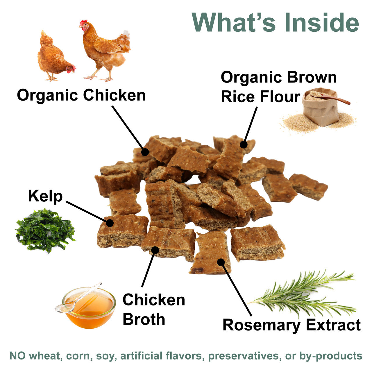 Organic chicken dog treats best sale