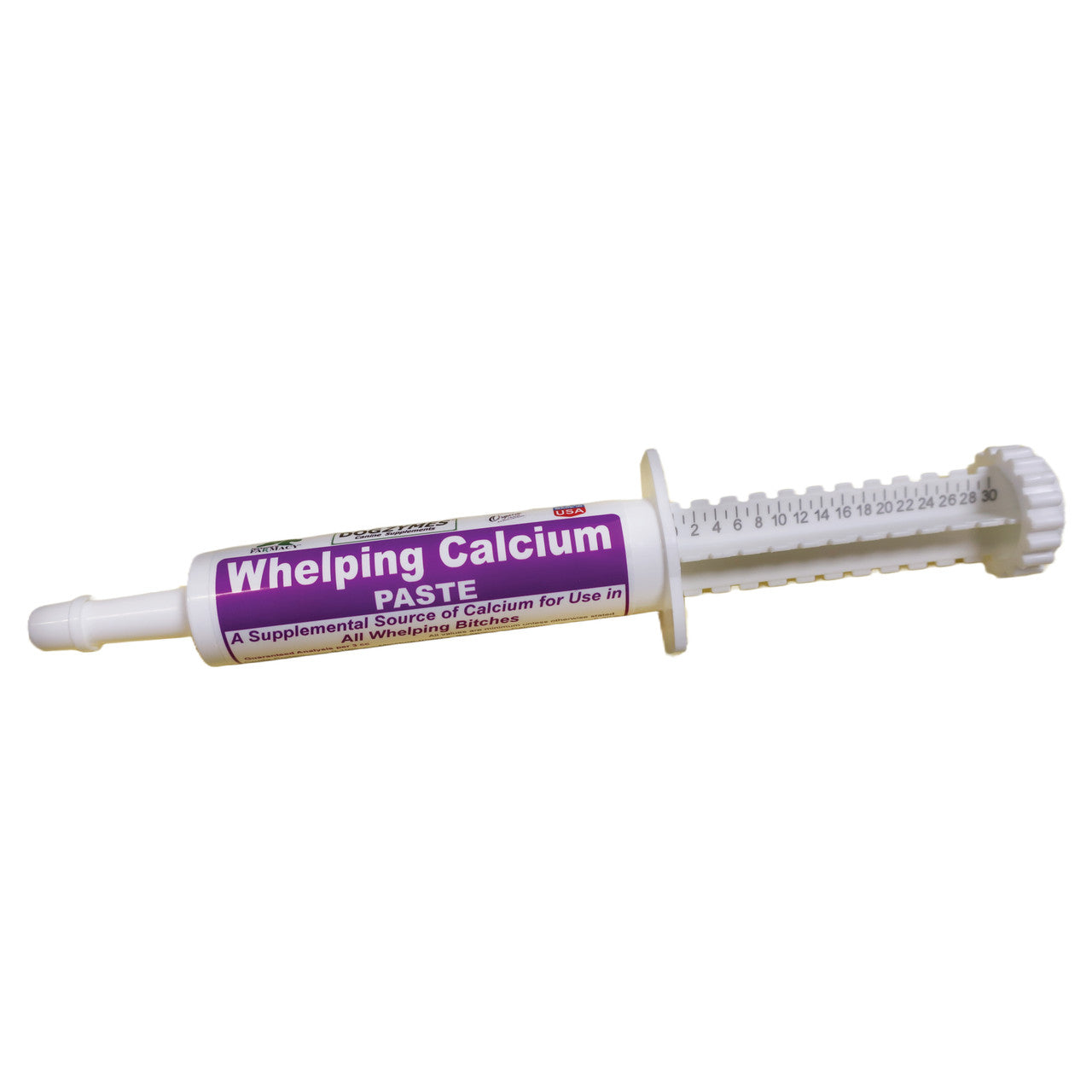 Nature's Farmacy Dogzymes Canine Whelping Calcium Paste Supplement