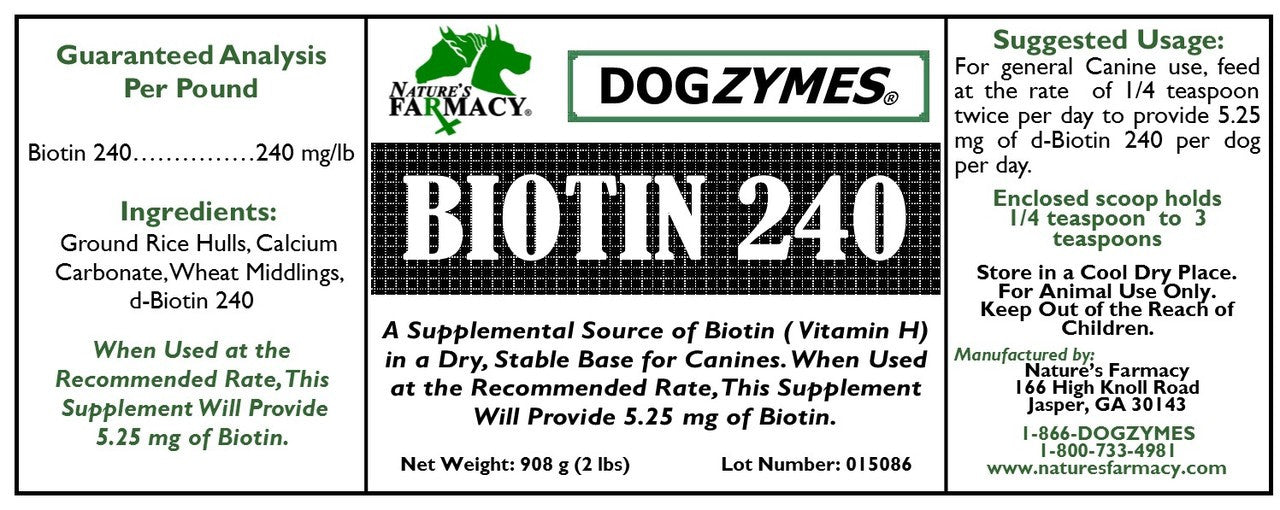 Dogzymes Biotin