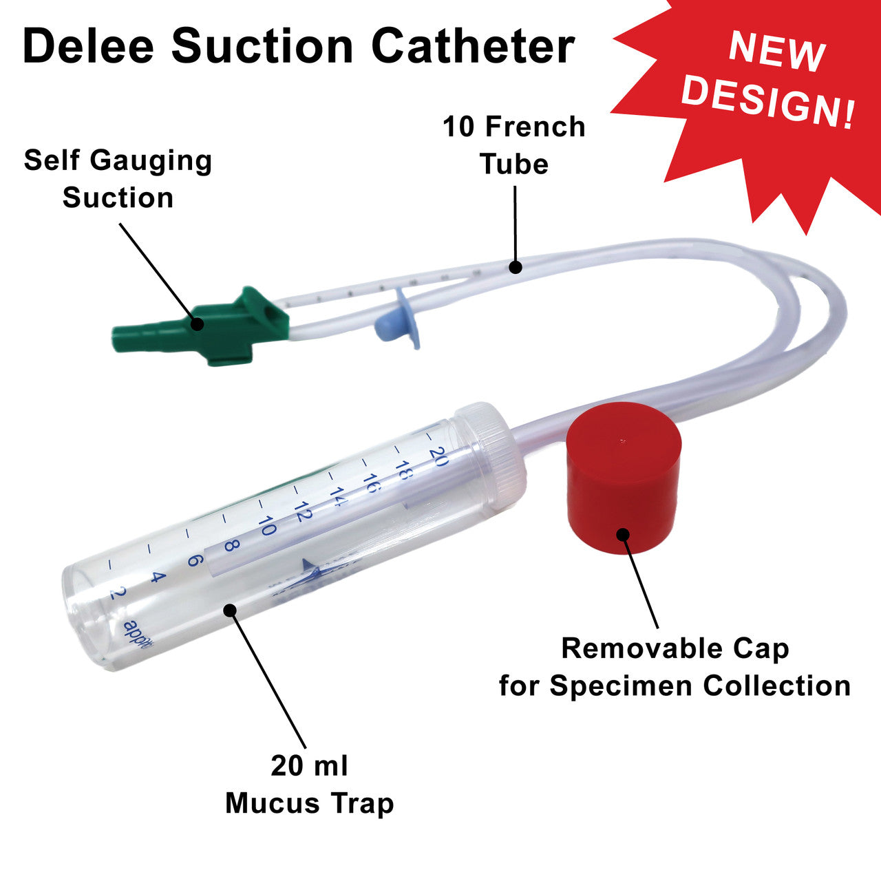 Delee Style Suction Catheter