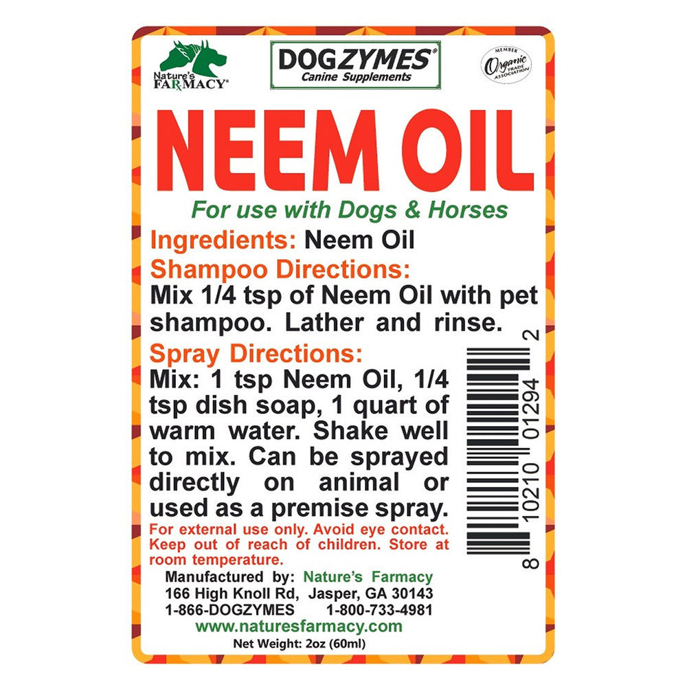 Nature's Farmacy Neem Oil